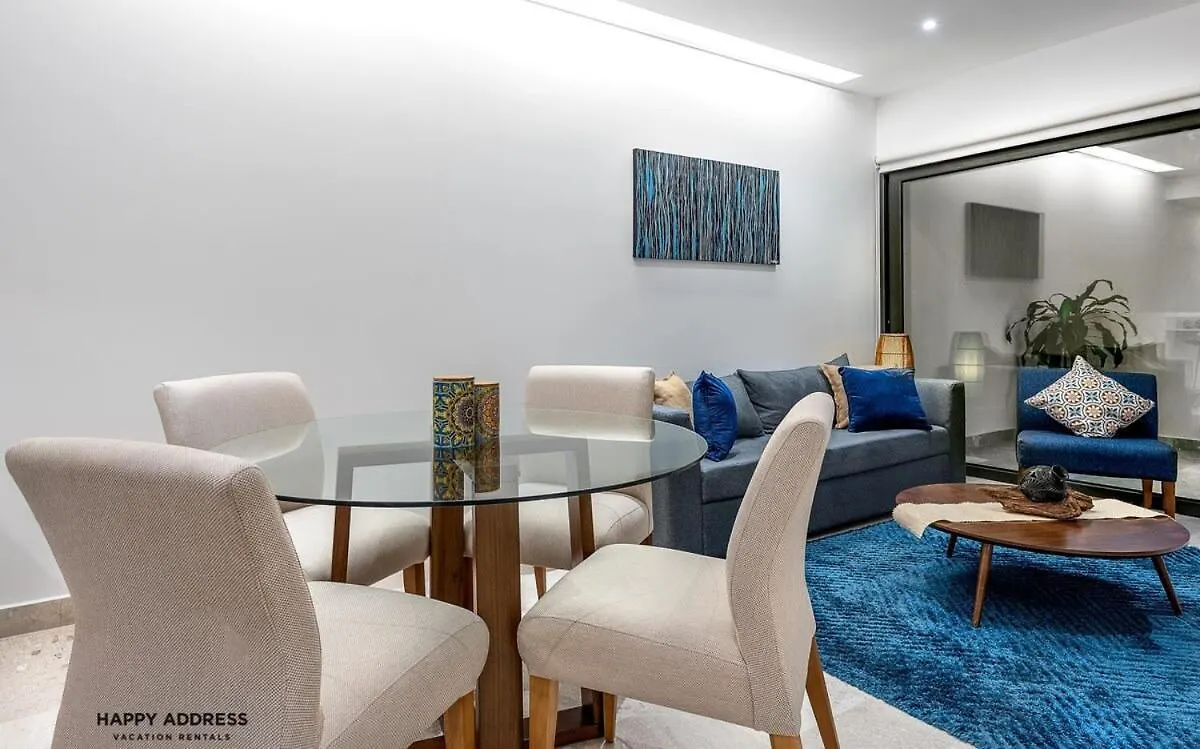 Trendy 1 Bedroom Apartment In Cruz Con Mar Brand New Building Playa del Carmen