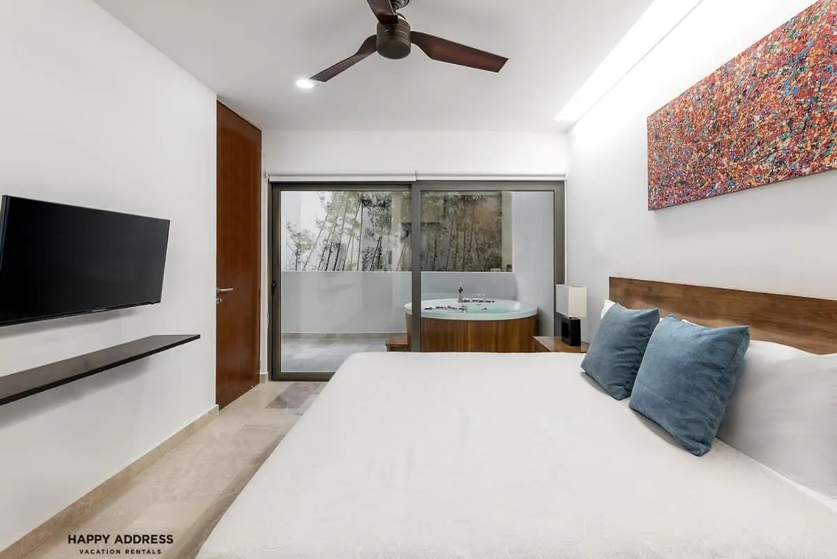 Trendy 1 Bedroom Apartment In Cruz Con Mar Brand New Building Playa del Carmen Mexico