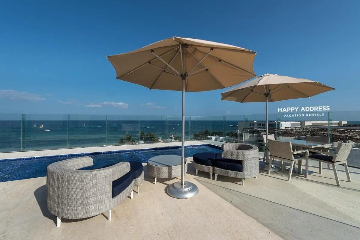 Trendy 1 Bedroom Apartment In Cruz Con Mar Brand New Building Playa del Carmen
